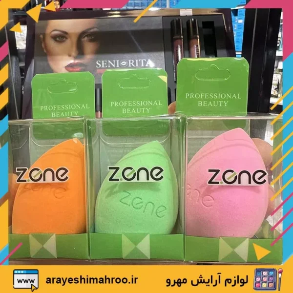Z.One Egg-Shaped Makeup Sponge Z-621-Mahroo Cosmetics-بیوتی بلندر زدوان مدل Z-621-لوازم آرایش اورجینال مهرو