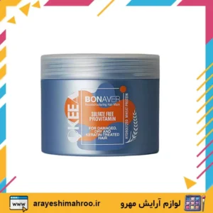 okeea bonaver reconstructuring hair mask-Mahroo Cosmetics-ماسک مو بدون سولفات اوکیا بناور-لوازم آرایش اورجینال مهرو