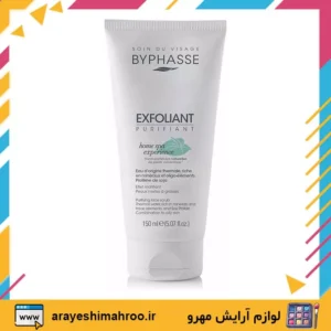 BYPHASSE Exfoliant Purifiant home spa experience face scrub-Mahroo Cosmetics- اسکراب لایه بردار پوست چرب بایفاس-لوازم آرایش اورجینال مهرو