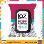 Dr Oz Normal Skin Makeup Remover Wet Wipes-Mahroo Cosmetics- دستمال مرطوب پاک کننده آرایش چشم و صورت دکتر Oz-لوازم آرایش اورجینال مهرو