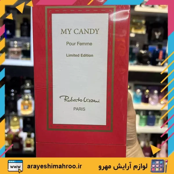 Roberto Vizzari My Candy Pour Femme Eau De Parfum-Mahroo Cosmetics-عطر روبرتو ویزاری مای کندی-لوازم آرایش اورجینال مهرو