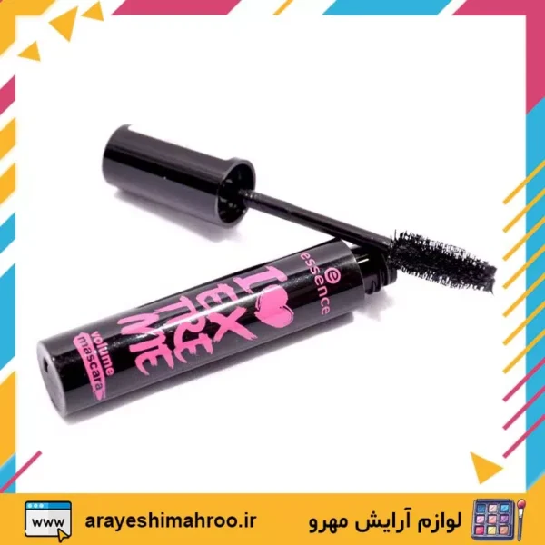 essence i love extreme crazy volume mascara black-Mahroo Cosmetics-ریمل اسنس مشکی-لوازم آرایش اورجینال مهرو