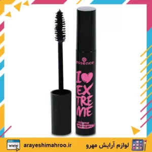 essence i love extreme crazy volume mascara black-Mahroo Cosmetics-ریمل اسنس مشکی-لوازم آرایش اورجینال مهرو