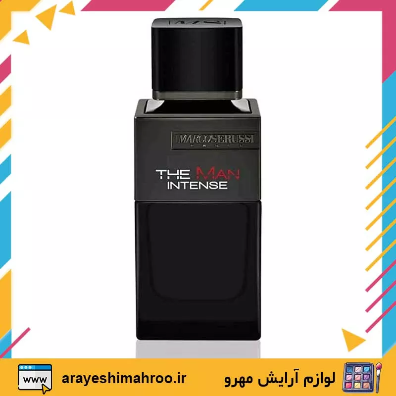 Marco Serussi The Man Intense Eau de Parfum-Mahroo Cosmetics-ادکلن مردانه د من اینتنس مارکو سروسی-لوازم آرایش اورجینال مهرو