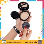 ROJMEL Natural Matt Effect Long Lasting cover Compact Powder-Mahroo Cosmetics-پنکیک رژمل مدل مت افکت-لوازم آرایش اورجینال مهرو