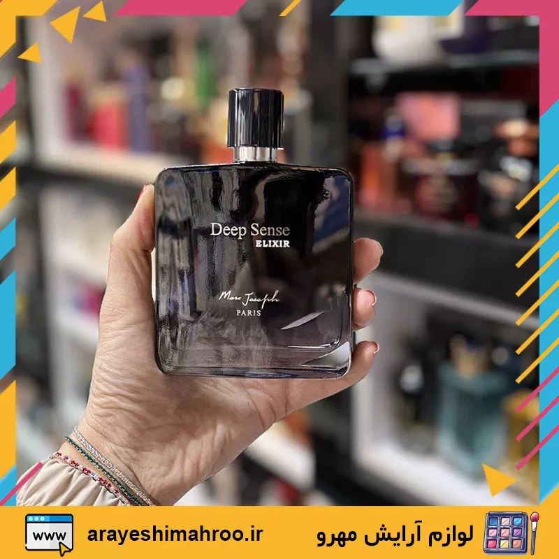 ادکلن مردانه الکسیر دیپ سنس-deep sense elixir Eau De Parfum-محصولات دیپ سنس-لوازم آرایش اورجینال مهرو