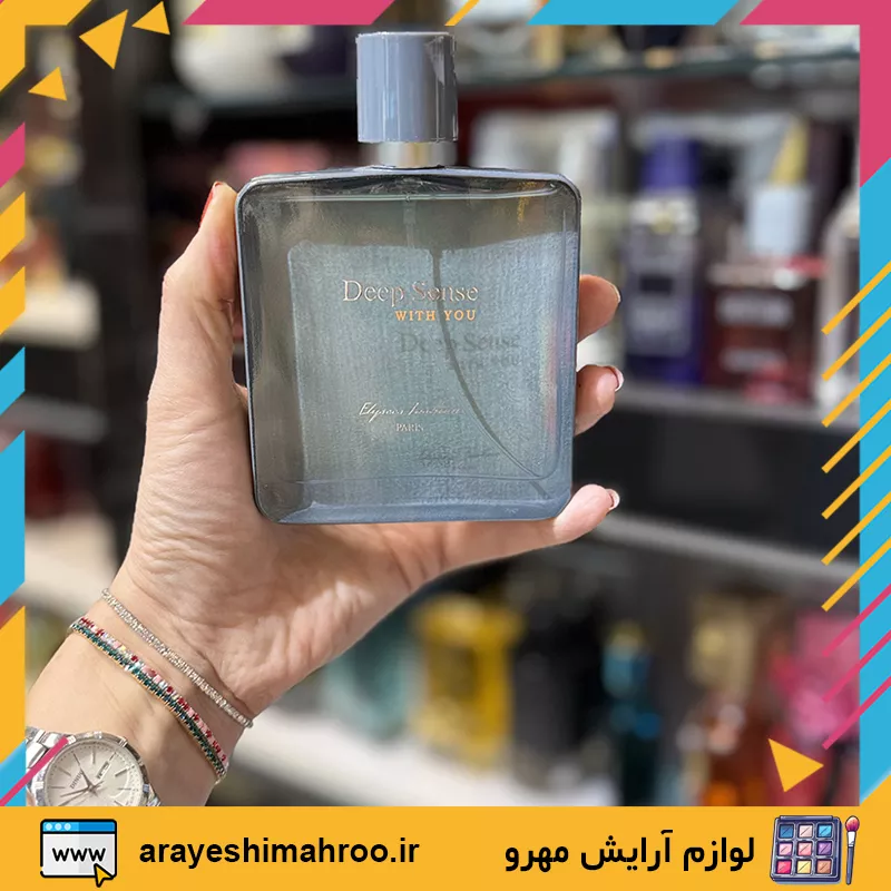 ادکلن مردانه ویت یو دیپ سنس-deep sense With You Eau De Parfum-محصولات دیپ سنس-لوازم آرایش اورجینال مهرو