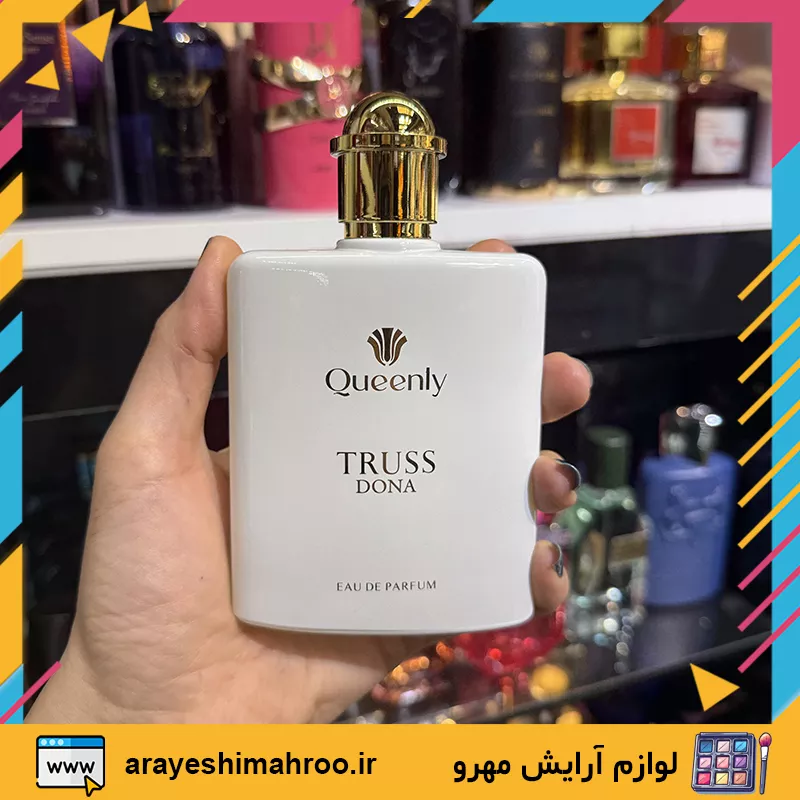 ادکلن کویینلی رایحه تروزادی دونا-Queenly Truss Dona Eau De Parfum-لوازم آرایش اورجینال مهرو