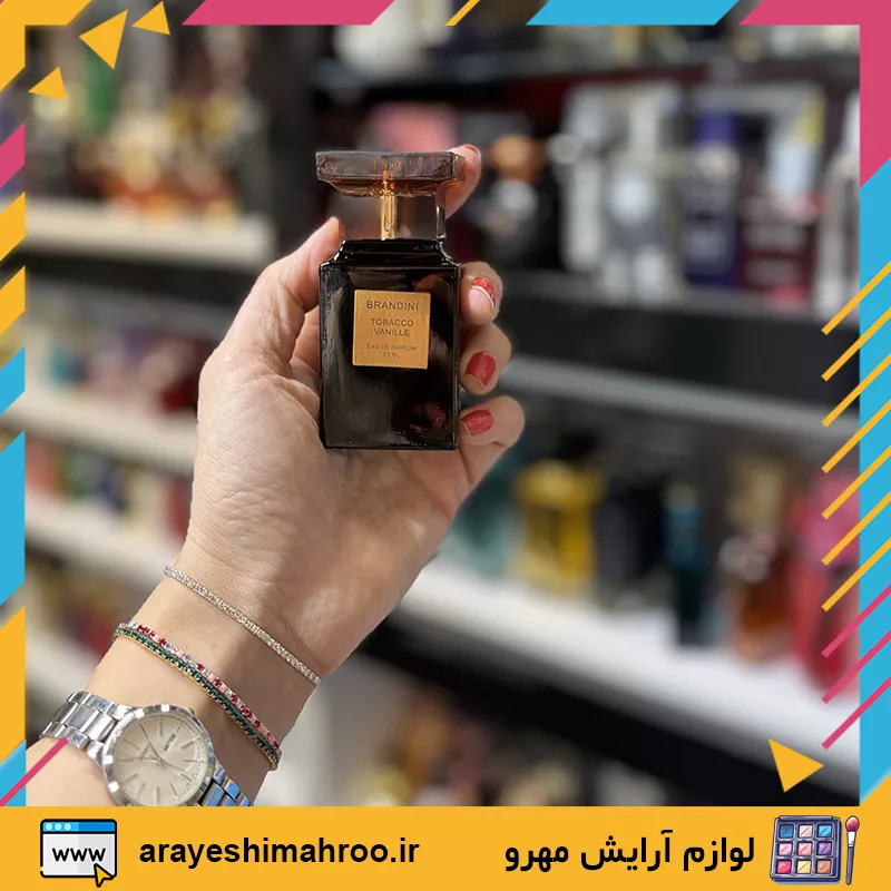 عطر ادکلن تام فورد توباکو وانیل برندینی-BRANDINI TOM FORD TOBACCO VANILLE FOR WOMEN AND MEN eau de parfum-محصولات برندینی-لوازم آرایش اورجینال مهرو