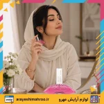 نمای نزدیک ادکلن زنانه برندینی مدل Euphorie در دست