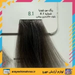 رنگ مو بلونیا bologna شماره 8.1 (بلوند خاکستری روشن) - تصویر 6