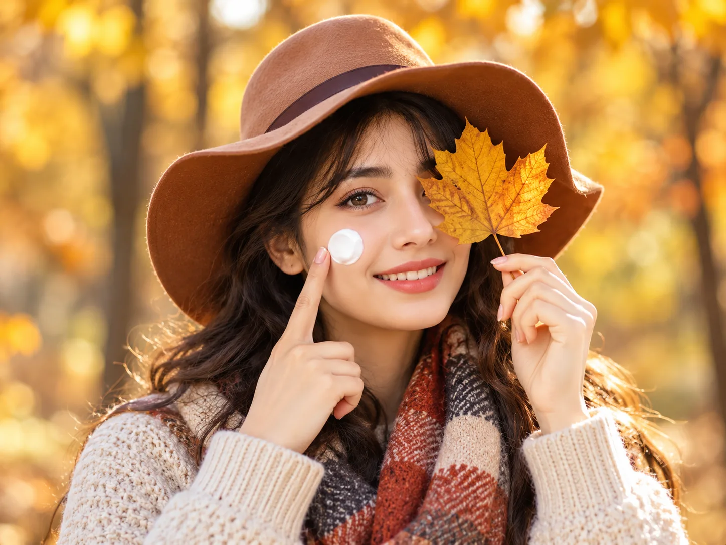 استفاده از ضد آفتاب در پاییز برای محافظت از پوست